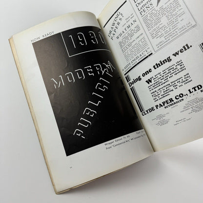 Commercial Art Advertisers Magazine | October 1930, Vol 9 No 52 | The Studio Ltd | includes article on Guinness