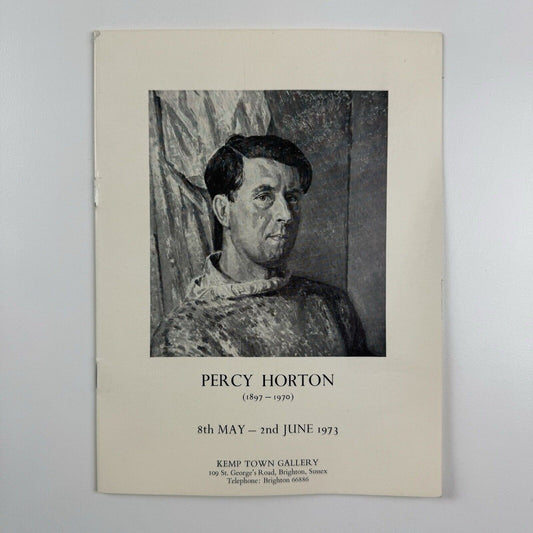 Percy Horton paintings & drawings 1912-1970 | Kemp Town Gallery, 1973