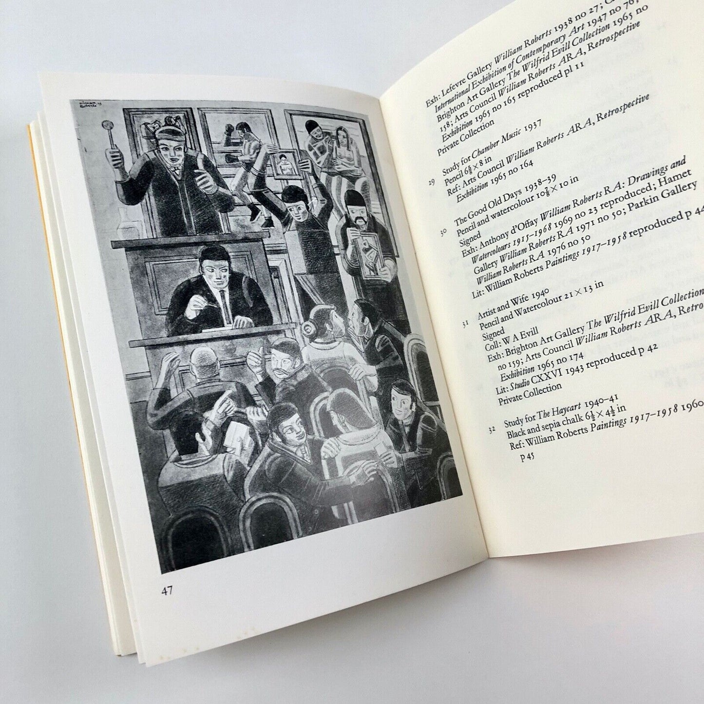 William Roberts Drawings & Watercolours | Anthony d'Offay catalogue booklet, undated