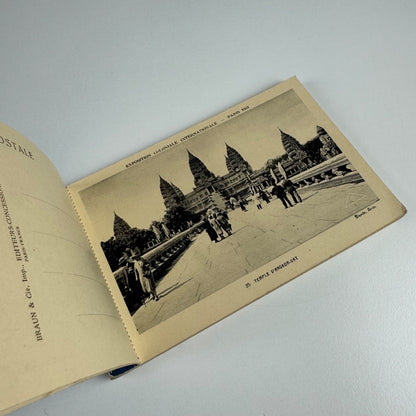 Souvenir 24 postcards. Exposition Coloniale Internationale Les Palais Françaises, Paris, 1931