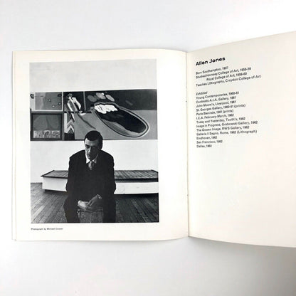 Allen Jones: Recent Paintings | Arthur Tooth & Sons catalogue, Feb-Mar 1963