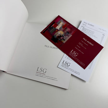 Paul Murray | Lemon Street Gallery 2010 + PV invitation and price list