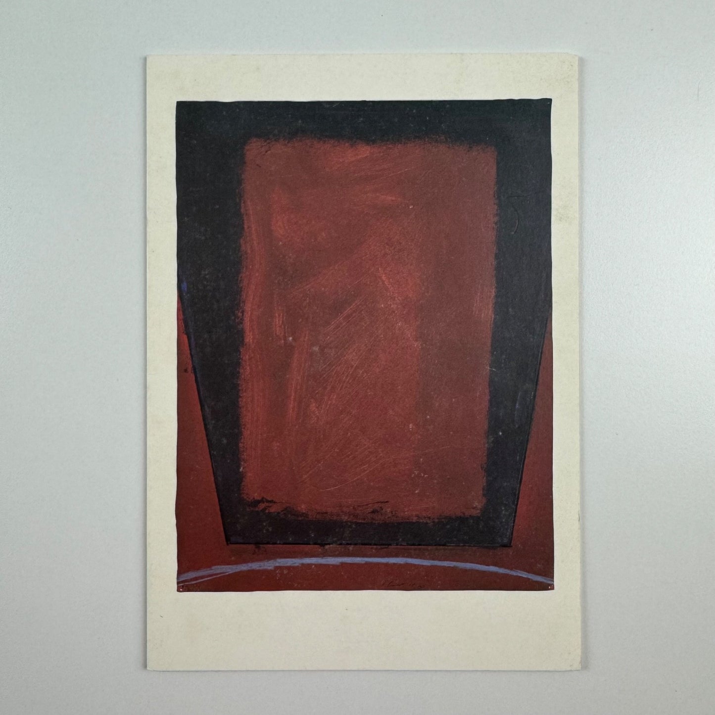 Promotional card Marc Vaux Works on paper from the 1960s Redfern Gallery 1993