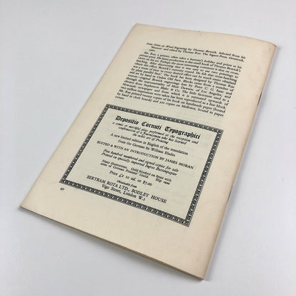 The Black Art vol 1 no 1 1962 | Bulmer and Lord Stanhope by Peter Isaac