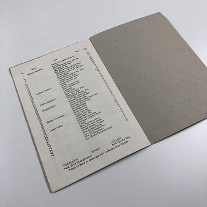 Catalogue – Penwith Spring exhibition 1971 | The Penwith Society of Arts