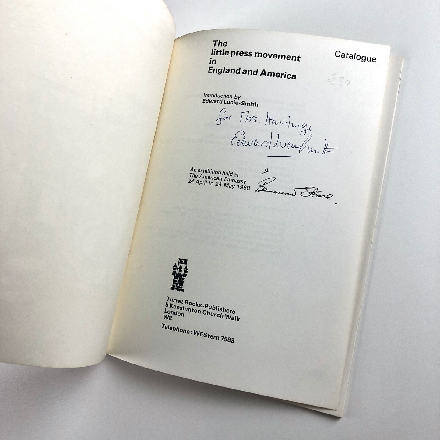 The Little Press Movement in England and America | Edward Lucie-Smith, 1968