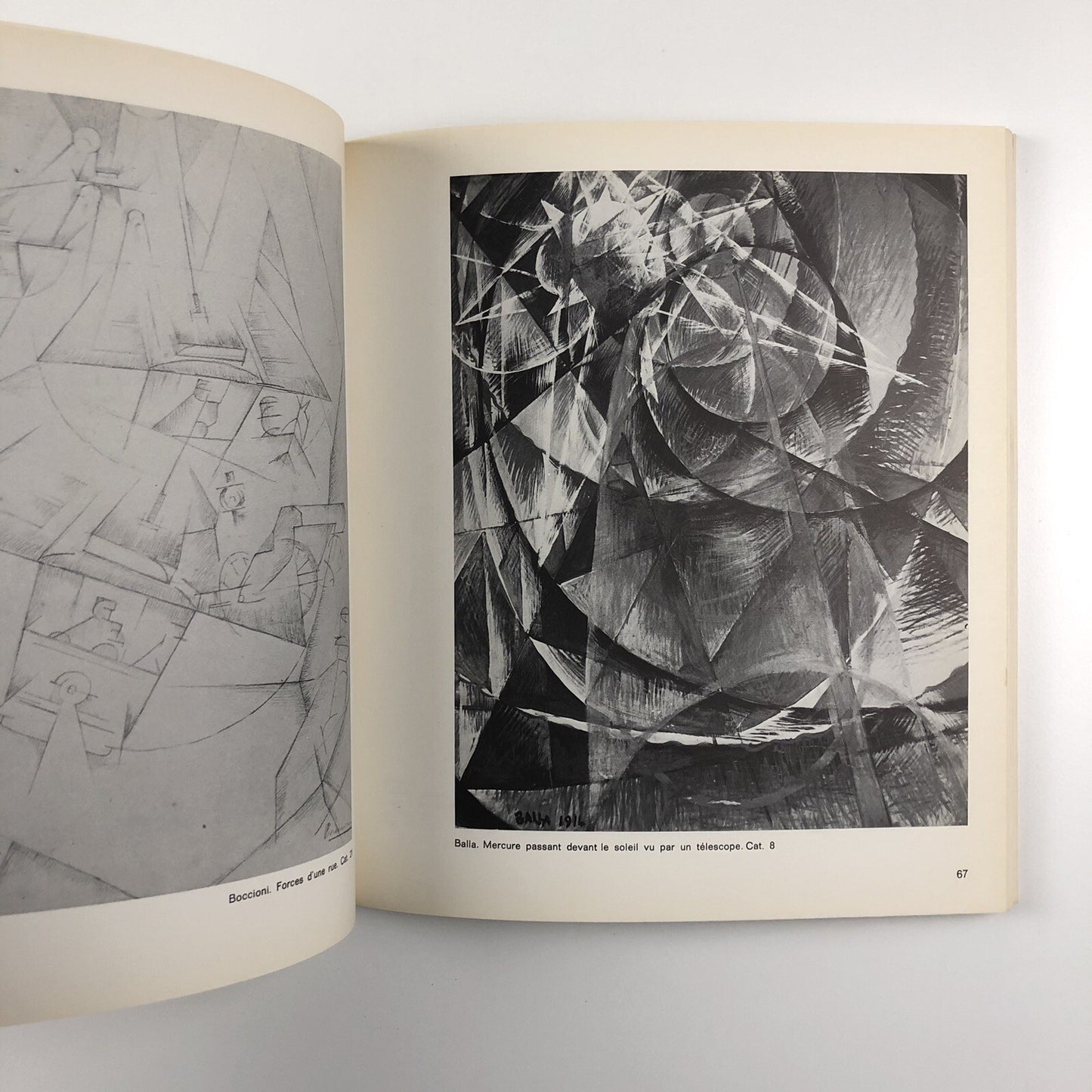 Le Futurisme 1909-1916 exhibition catalogue | Musée national d’art moderne 1973