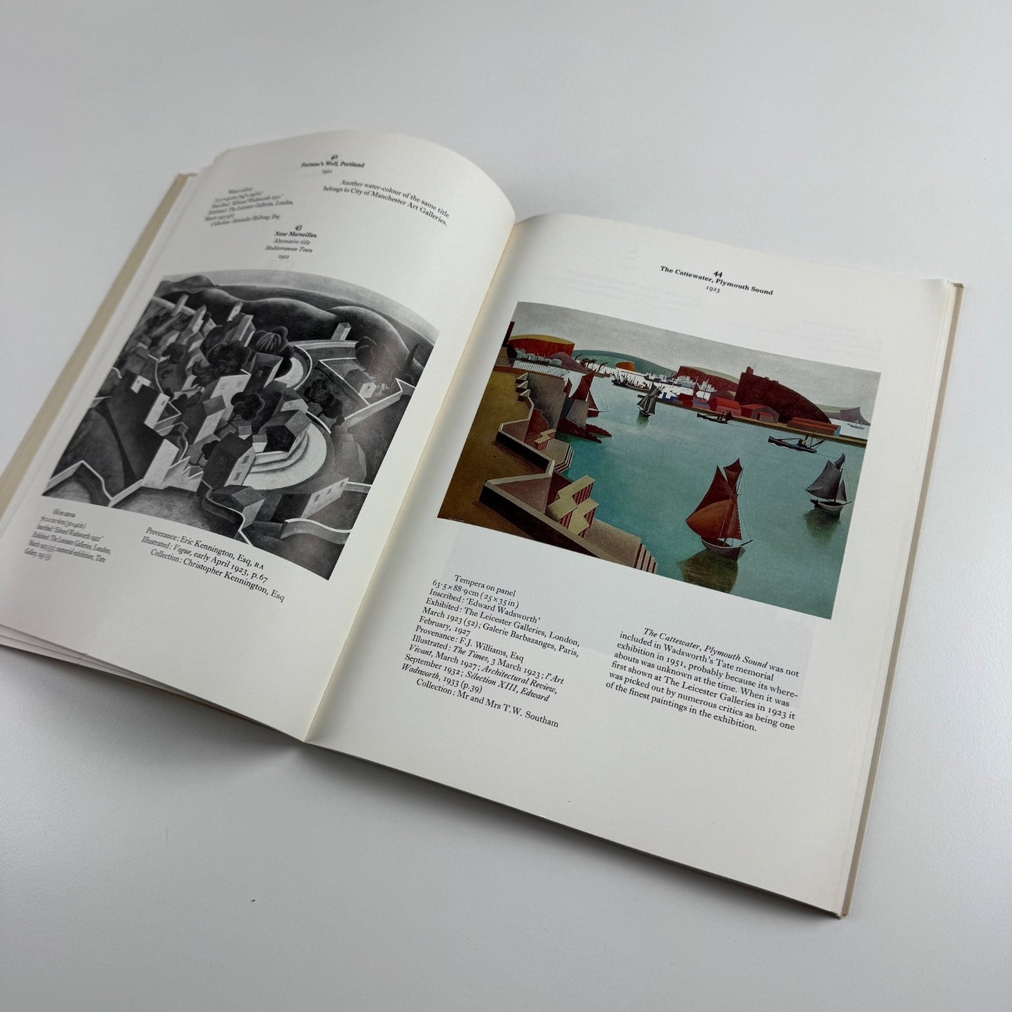 Edward Wadsworth Paintings Drawings and Prints | Colnaghi's London 1974
