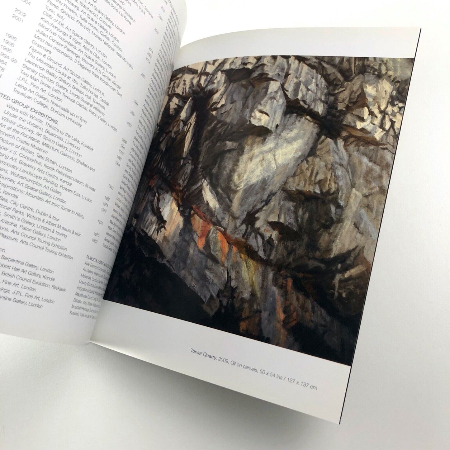 Julian Cooper. Breaking Ground | Quarries of Cumbria and Carrara | Art Space Gallery catalogue booklet, 2010