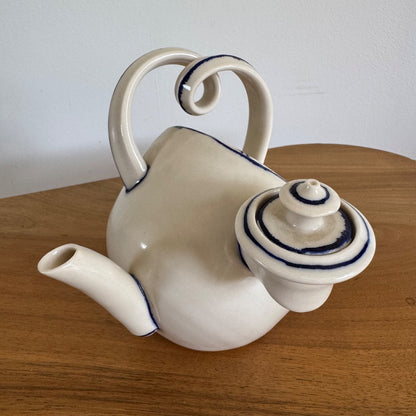 Jono Pandolfi | Willy Nilly Honeycomb teapot for Anthropologie | Signed to base