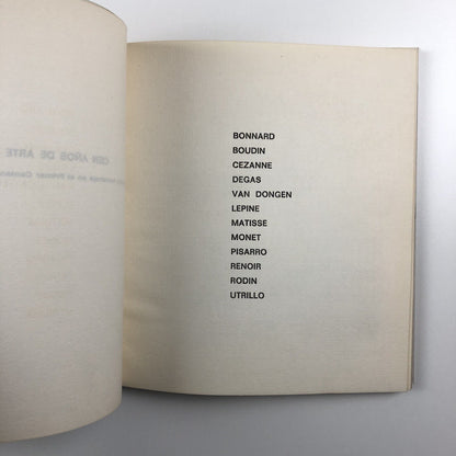 Cien años de Arte Frances Galeria Theo | Madrid Marlborough Fine Art exhibition catalogue, 1974