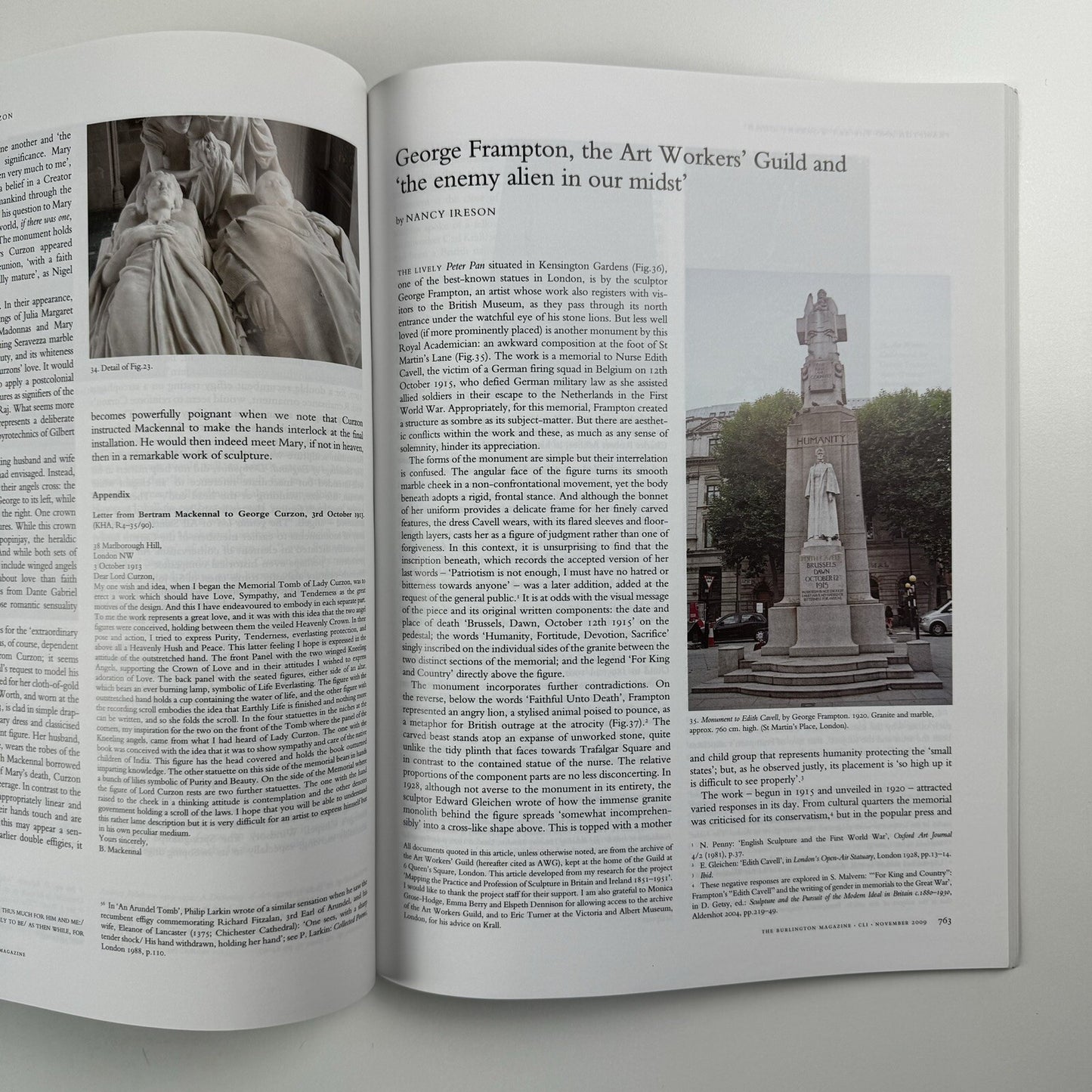 The Burlington Magazine – Sculpture | November 2009 CLI no. 1280