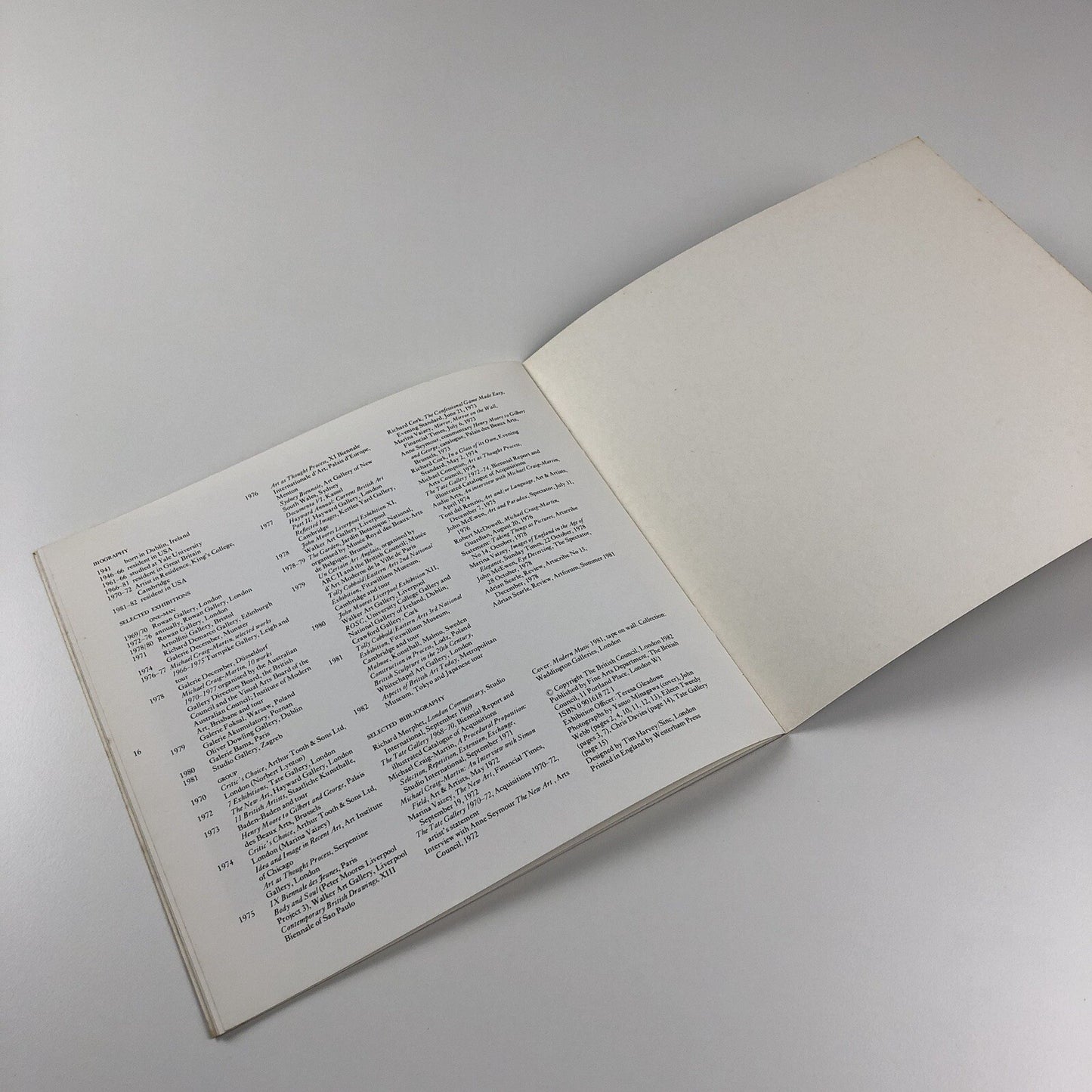 Michael Craig-Martin | British Council Fifth Triennial India, New Delhi 1982