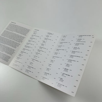 Folded card/catalogue – Cedric Kennedy | Sally Hunter Fine Art, 1997