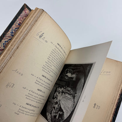 Catalogue D'un Importante Mobilier Ancien et Moderne, Estampes Anciennes Du XVIIIe Siecle des Ecoles Francaise et Anglaise....Le Tout Appartenant a Mlle. Hélène Chauvin. Paris, 2 to 4 June 1908. Me. F. Lair-Dubreiul.  Bookplate for Henriette Sergy