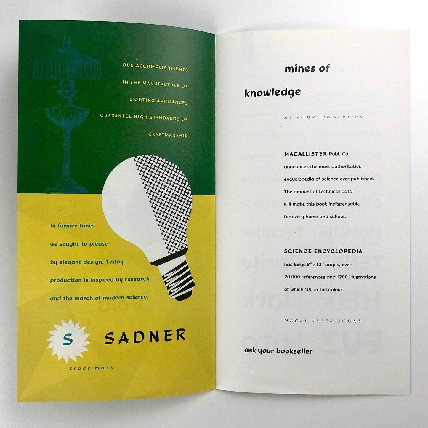 Studio Bold - Typefoundry Amsterdam | Type specimen leaflet | Dolf Overbeek, 1954