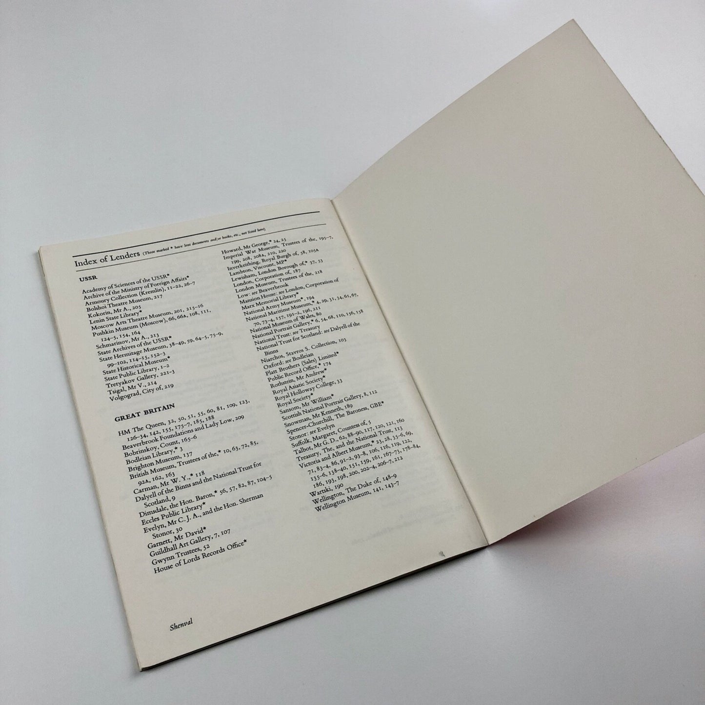 Great Britain USSR. An historical exhibition | Arts Council V&A catalogue, 1967
