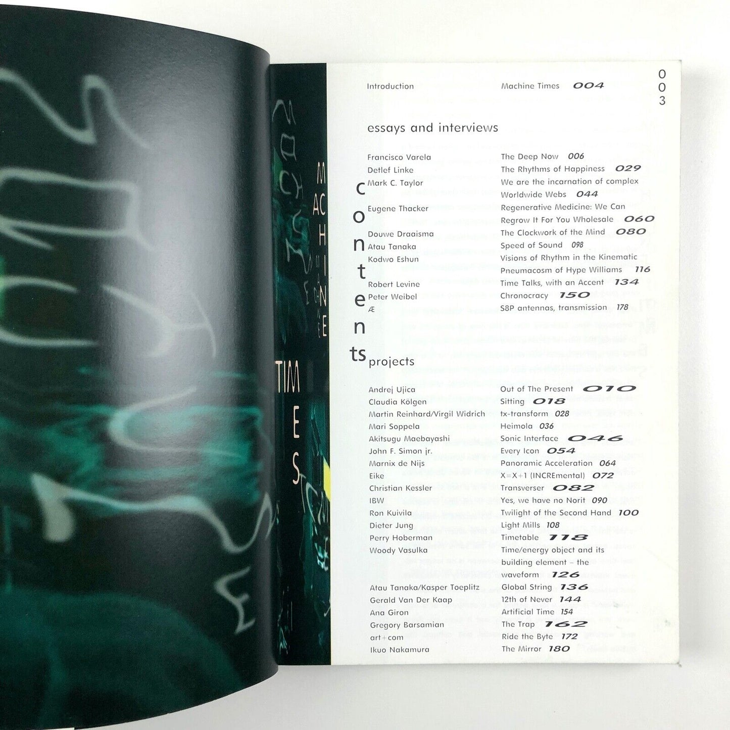 Machine Time | Dutch Electronic Art Festival 2000, Joke Brouwer et al