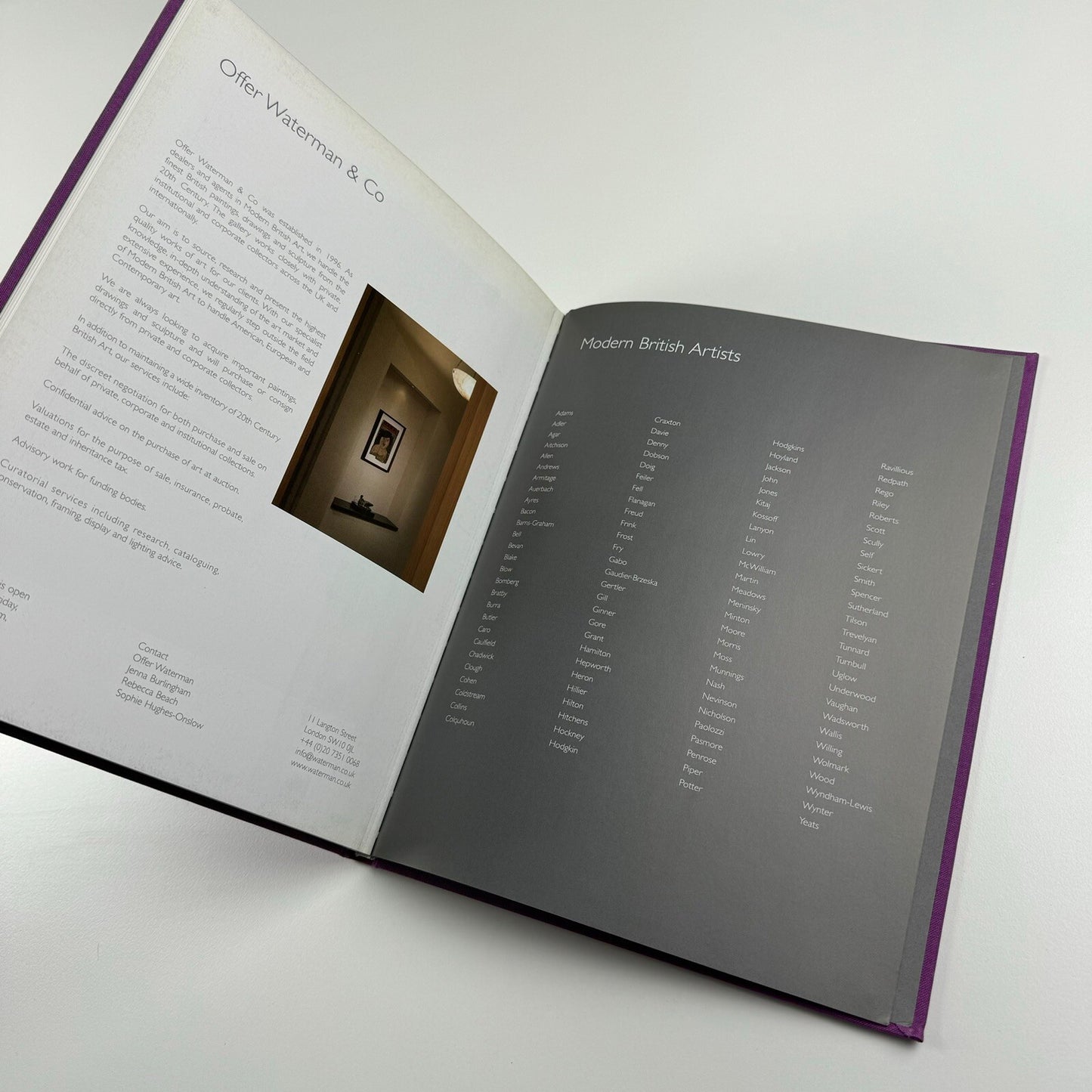 Modern British Art | Offer Waterman catalogue, 2009