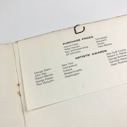 The Rockford – Fifty States of Art Exhibition 1965 | Rockford Art Association Burpee