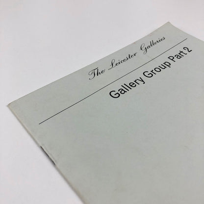 Gallery Group Part 2. The Leicester Galleries, Ernst Brown & Phillips 1954