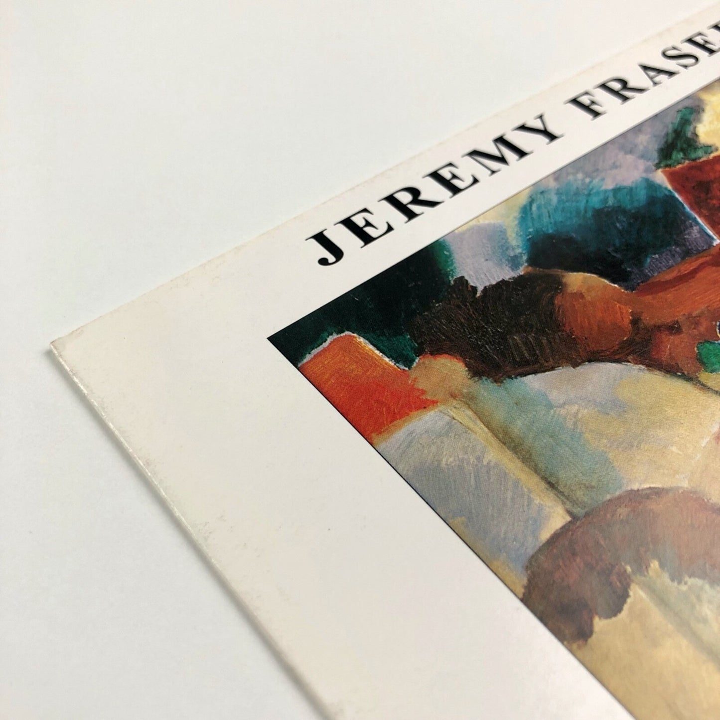 Jeremy Fraser. Recent Paintings III | The Simon Carter Gallery | Folded card, 1997