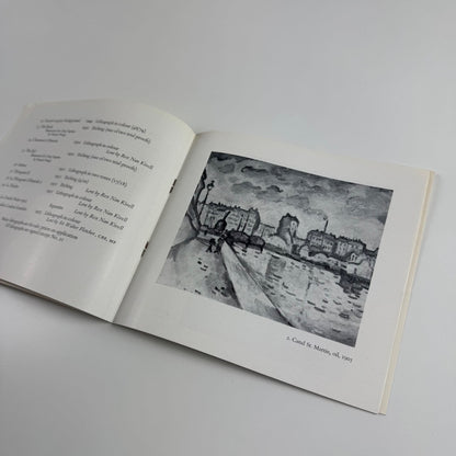 Georges Braque paintings & drawings 1909-1953 | ICA Gallery, 1954 printed by Christopher Foss