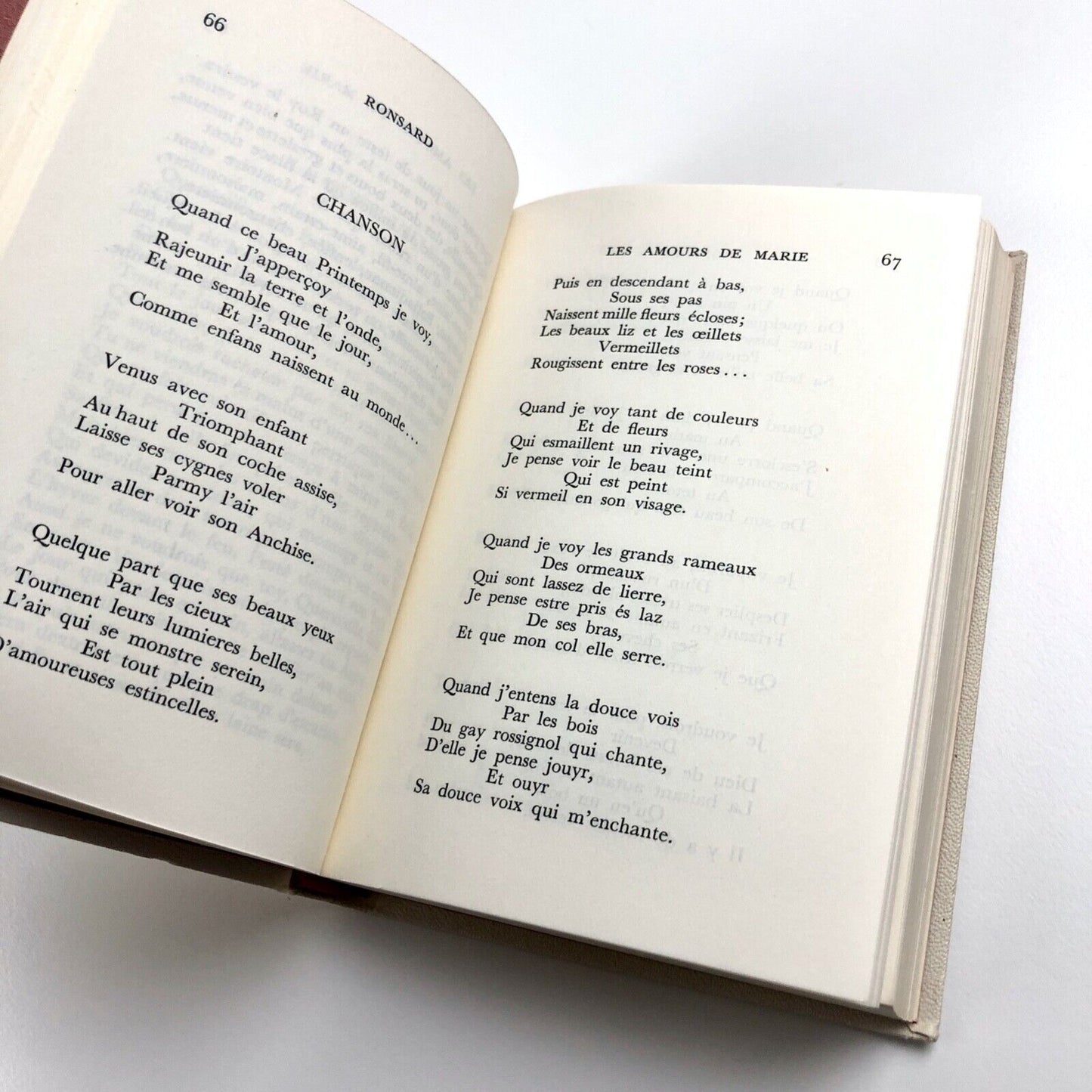 Poésies by Pierre de Ronsard | intro Marcel Raymond | Guilde du Livre, 1949
