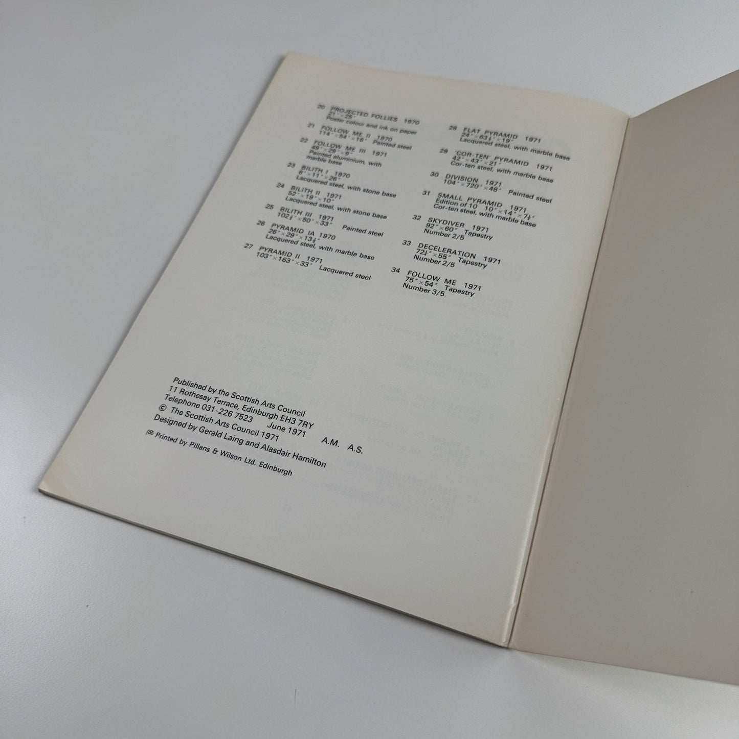 Gerald Laing Scottish Arts Council Scottish; Scottish National Gallery of Modern Art 1971