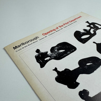 Opening of the Print Department | Marlborough 1965/6 cat.149 design by Gordon House