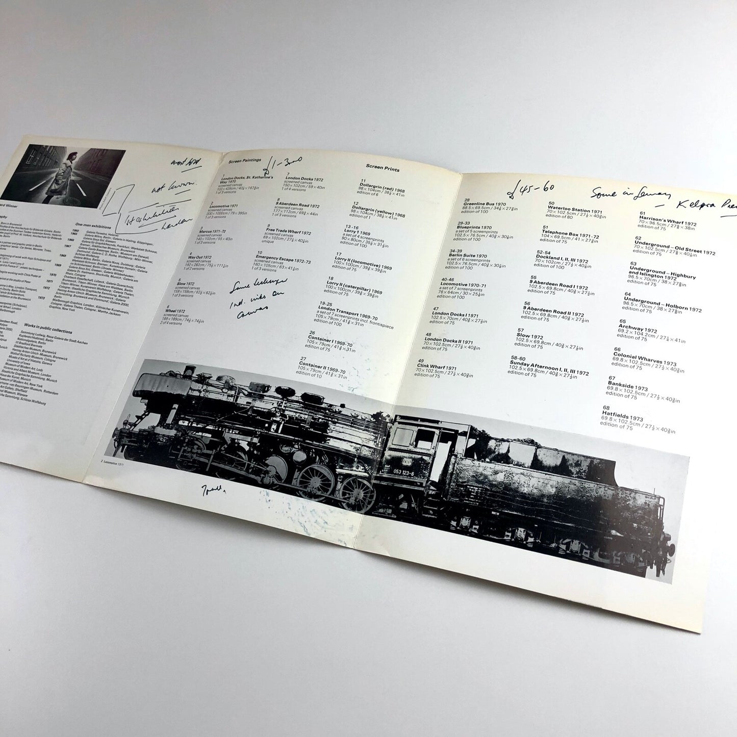 Gerd Winner: Screen Paintings and Graphics | Marlborough Graphics catalogue 1973