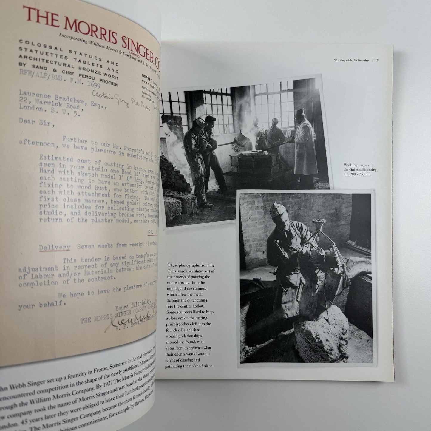 The Sculpture Business. Documents from the Archive Henry Moore, 1997