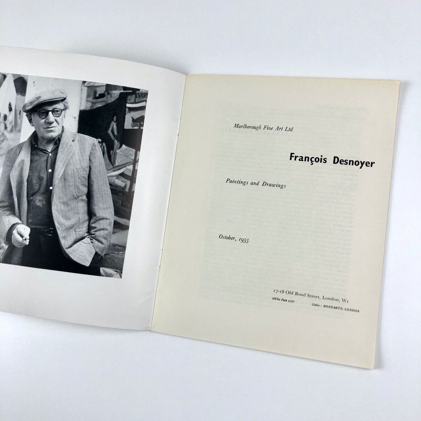 François Desnoyer: Paintings & Drawings | Marlborough Fine Art London | October 1955