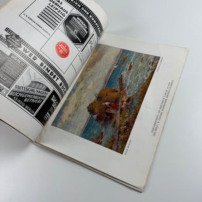 Gebrauchsgraphik International Advertising Art Aug 1930 Vol 7 no 8 edited by Professor HK Frenzel