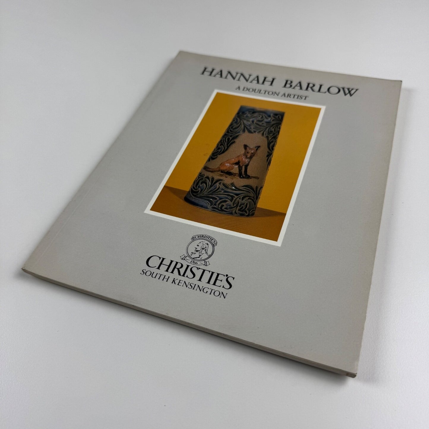 Hannah Barlow. A Doulton artist with The life and Work of Hannah Barlow by Peter Rose | Christie's South Kensington August 1985 Peter Rose