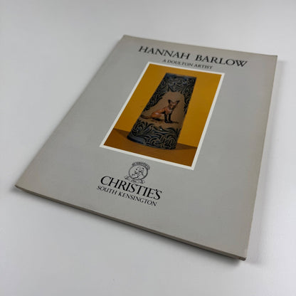 Hannah Barlow. A Doulton artist with The life and Work of Hannah Barlow by Peter Rose | Christie's South Kensington August 1985 Peter Rose