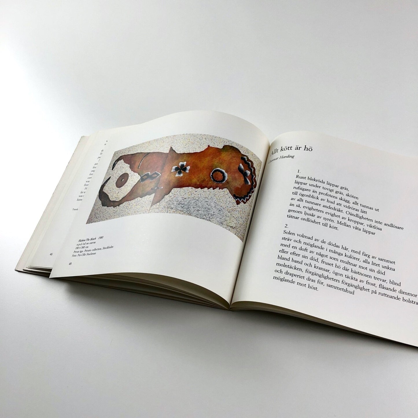 Olle Kåks exhibition catalogue | Modern Museet, Stockholm 1985