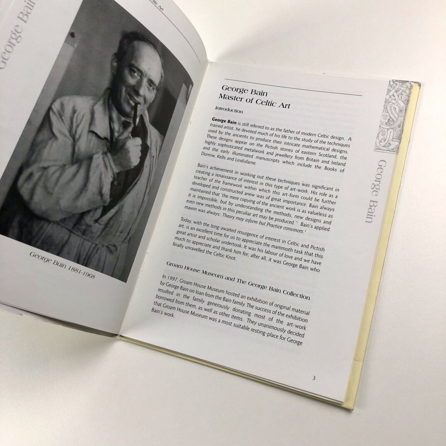 George Bain. Master of Celtic Art by Susan E. Seright | Groam House Museum, 2007