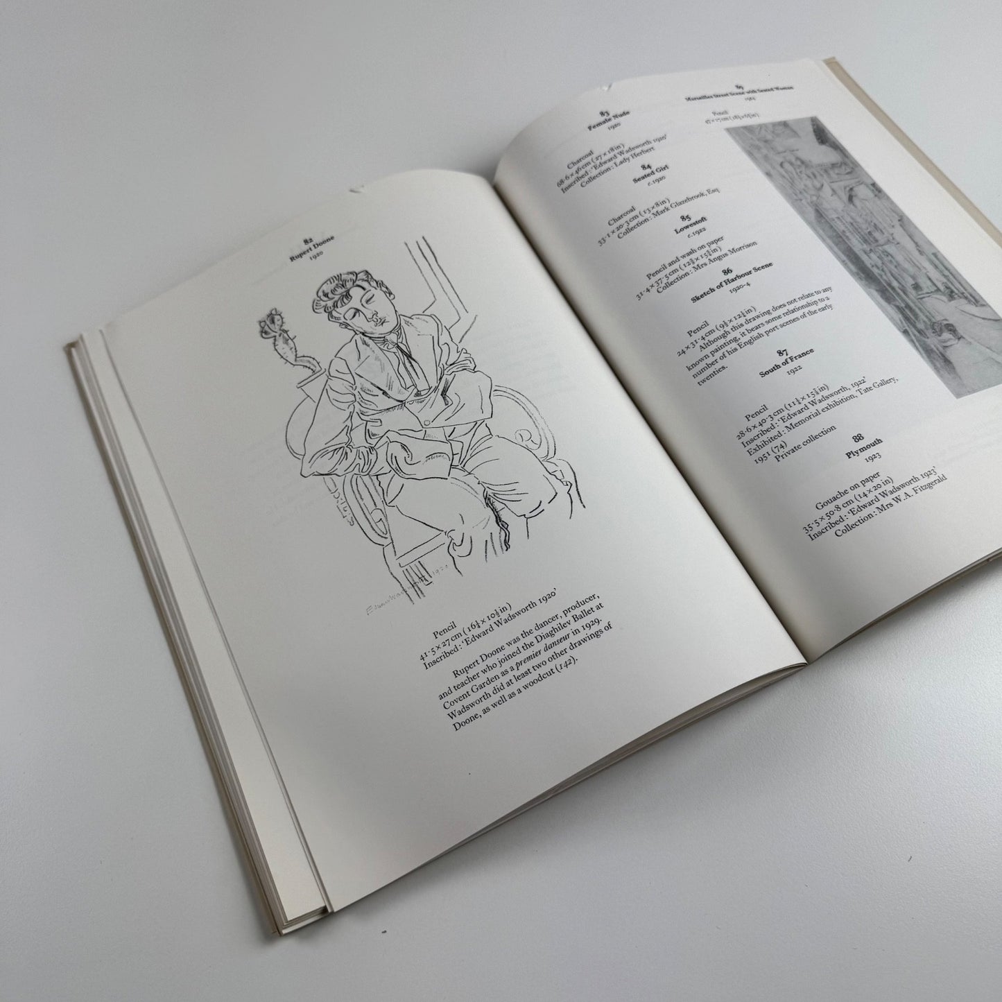 Edward Wadsworth Paintings Drawings and Prints | Colnaghi's London 1974
