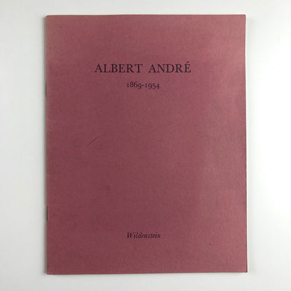 Albert André – Paintings and Watercolours | Wildenstein & Co catalogue, 1970
