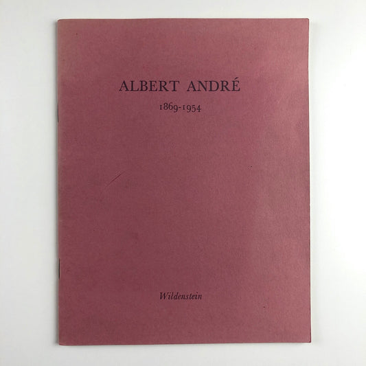 Albert André – Paintings and Watercolours | Wildenstein & Co catalogue, 1970