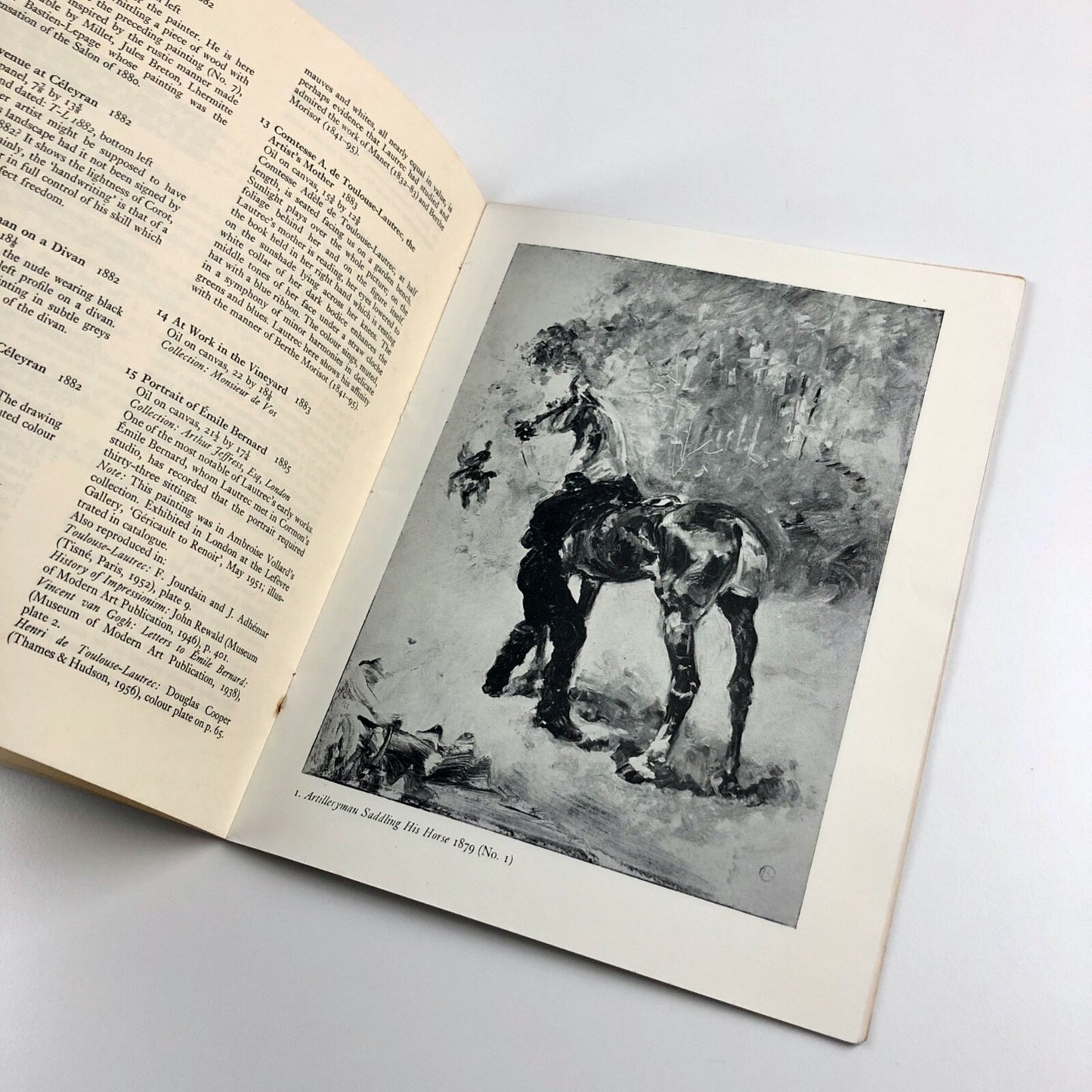 Toulouse-Lautrec – Arts Council exhibition catalogue, 1961