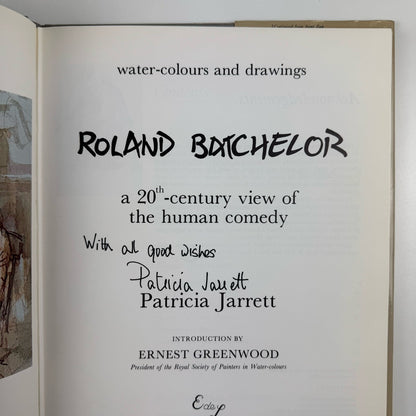 Roland Batchelor water-colours and drawings | Patricia Garrett, 1984 | Signed by the author