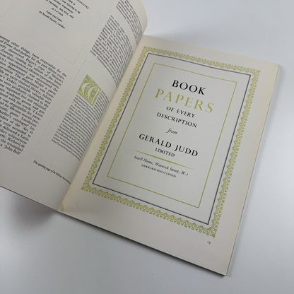 Book Design and Production – Vol 2 No 3 1959 | Printing News Ltd | Editor James Moran