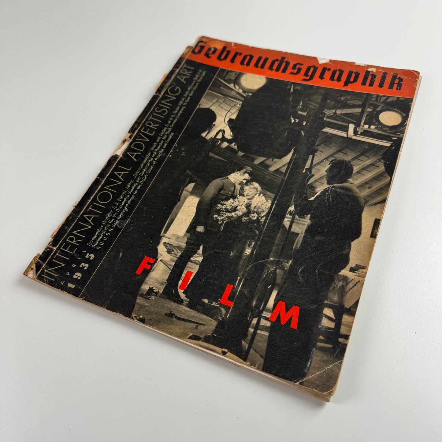 Gebrauchsgraphik International Advertising Art. April 1935 edited by Professor HK Frenzel