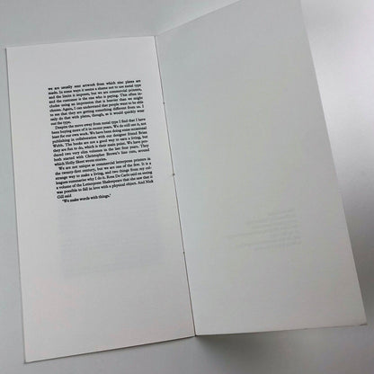 Zen & The Art of Typographical Arrangement Phil Abel | Ditchling Letterpress leaflet, 2010