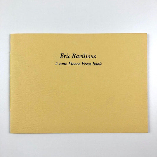 Eric Ravilious – a new Fleece Press book promotional booklet, 2008