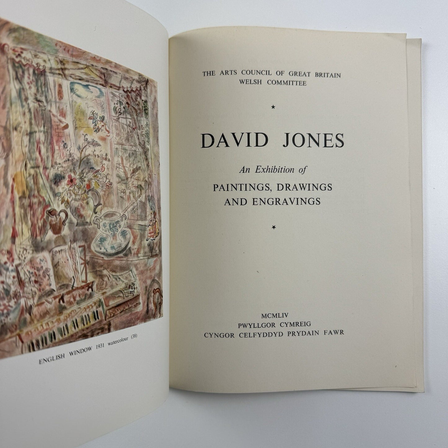 David Jones. Paintings, drawings and engravings | Arts Council catalogue, 1954