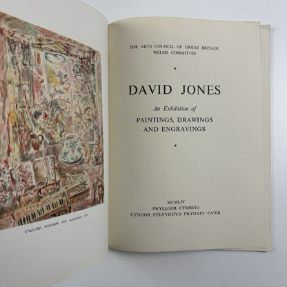 David Jones. Paintings, drawings and engravings | Arts Council catalogue, 1954