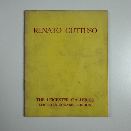 Renato Guttuso | Leicester Galleries, March 1955